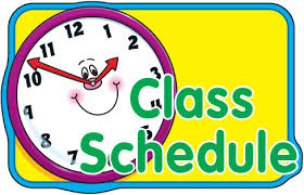 schedule schedule